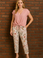 Floral jogger +2 colors