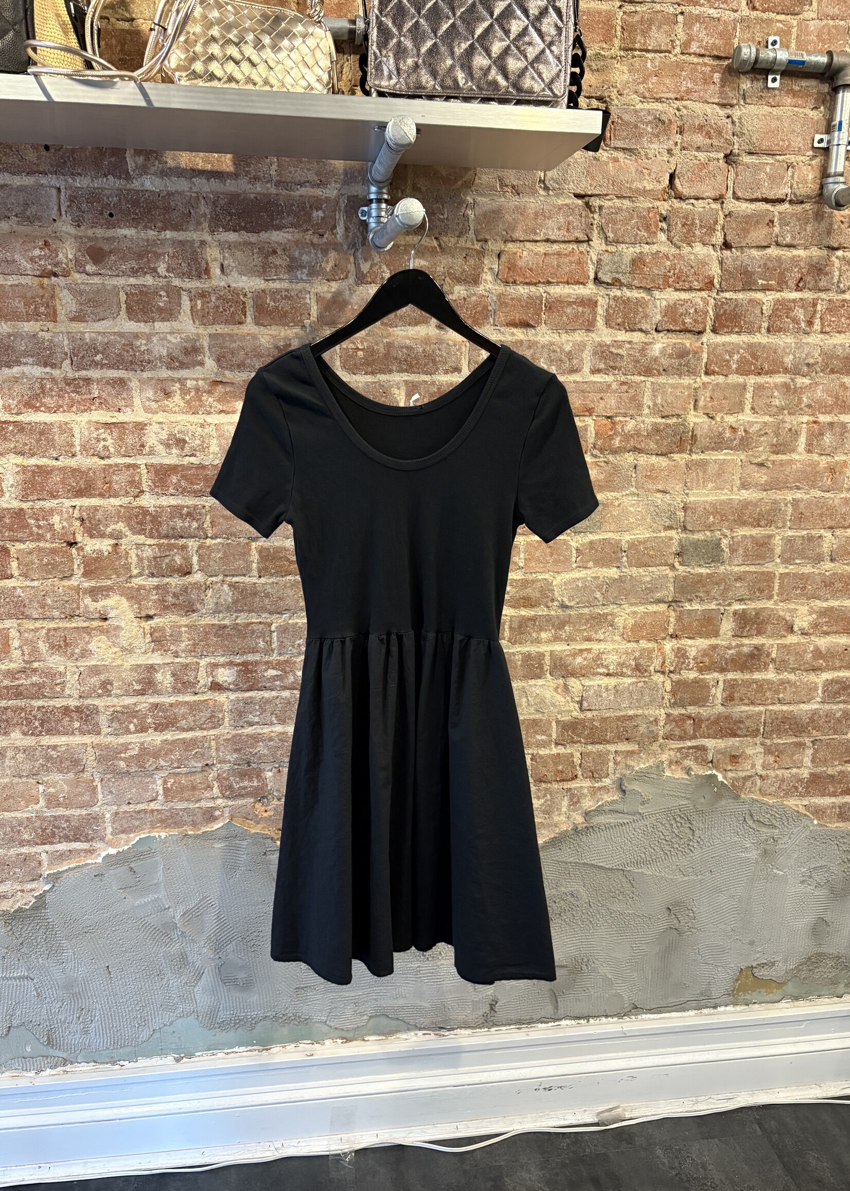 Poplin hem dress +5 colors