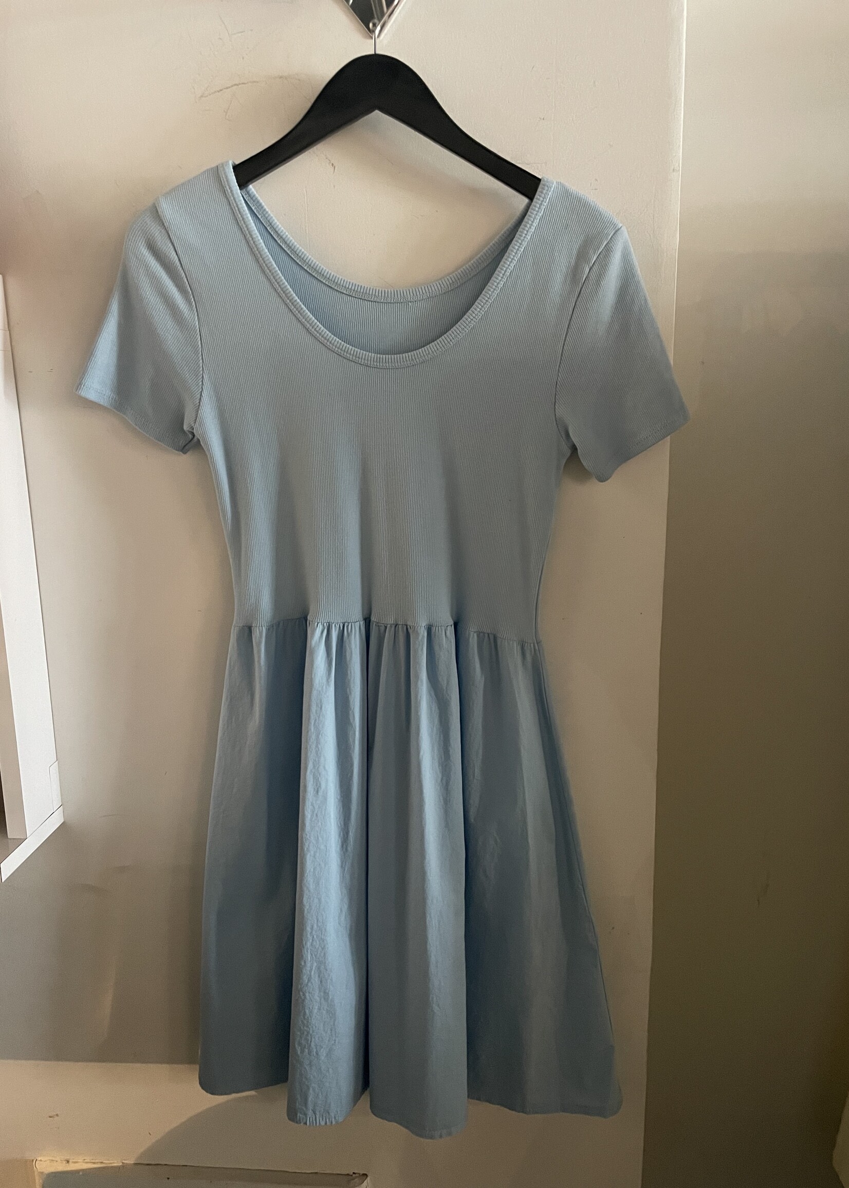 Poplin hem dress +5 colors