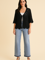 Crochet open cardigan +2 colors