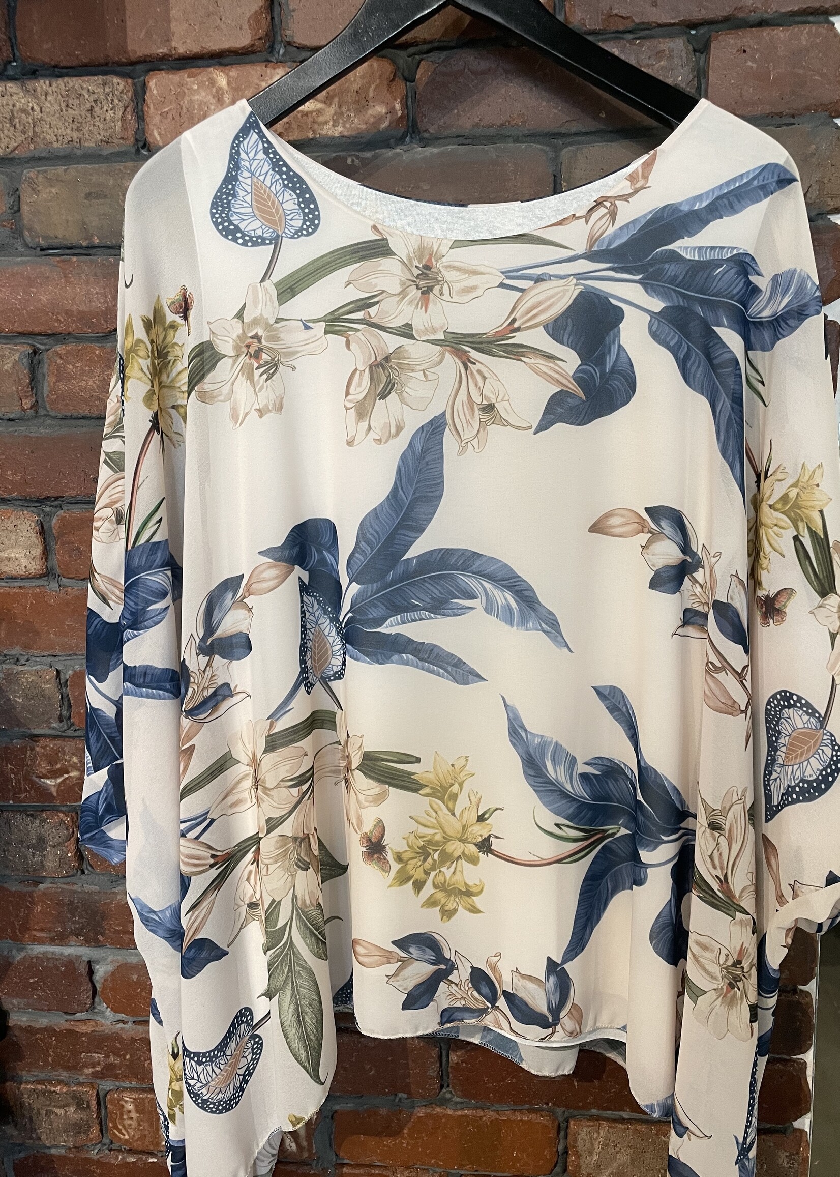 Print kimono top +2 colors