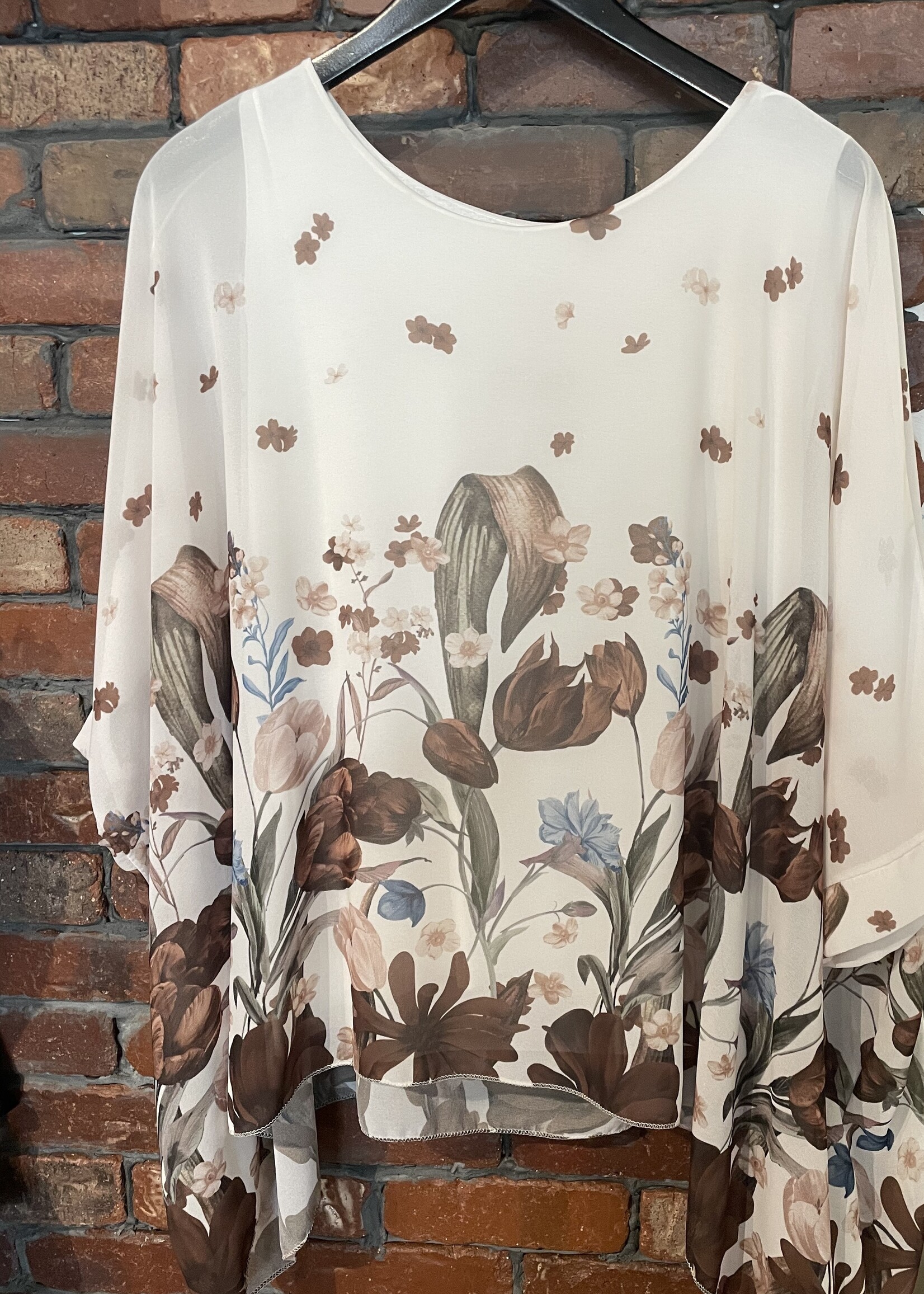 Print kimono top +2 colors