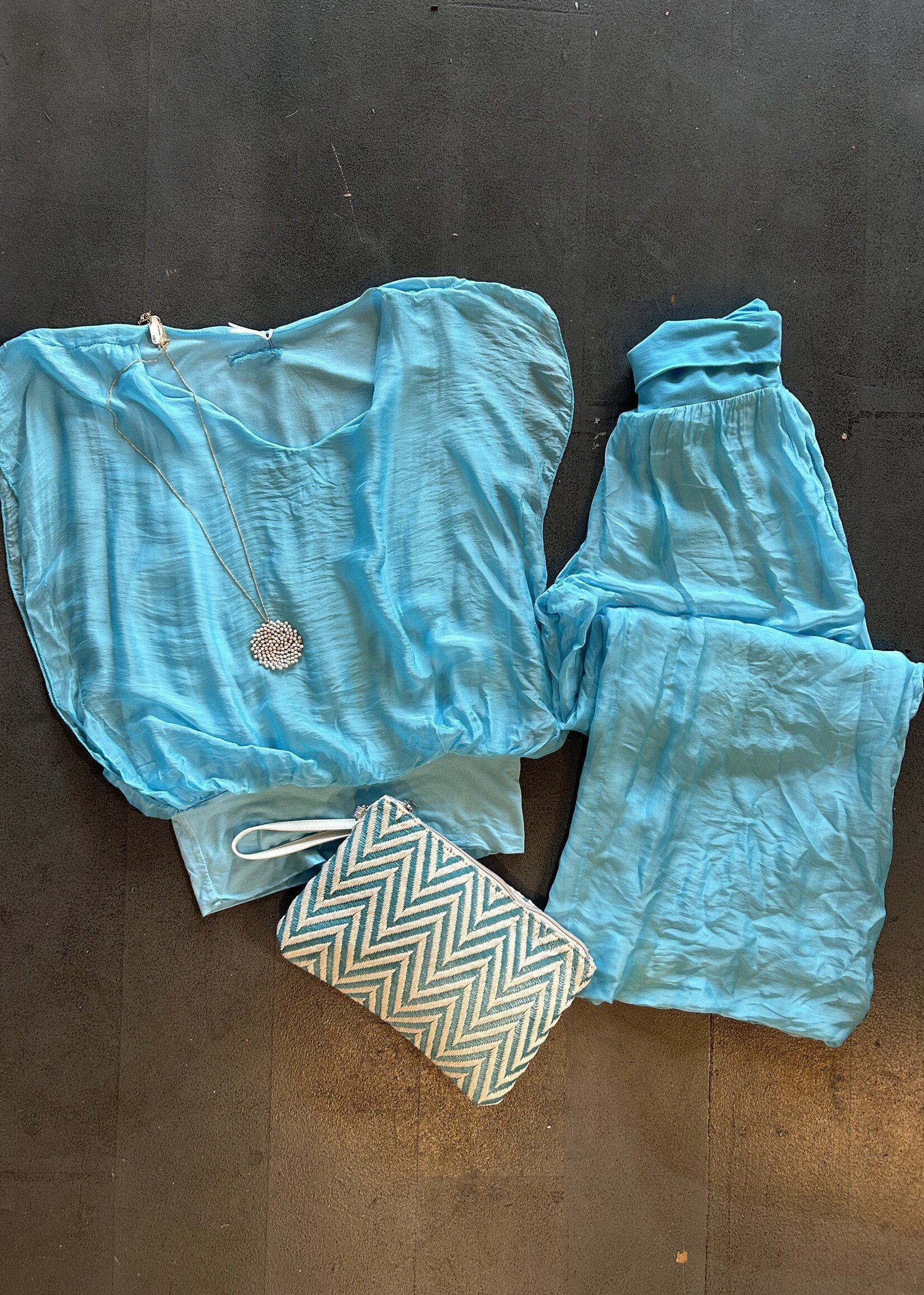 Silk overlay pant +3 colors