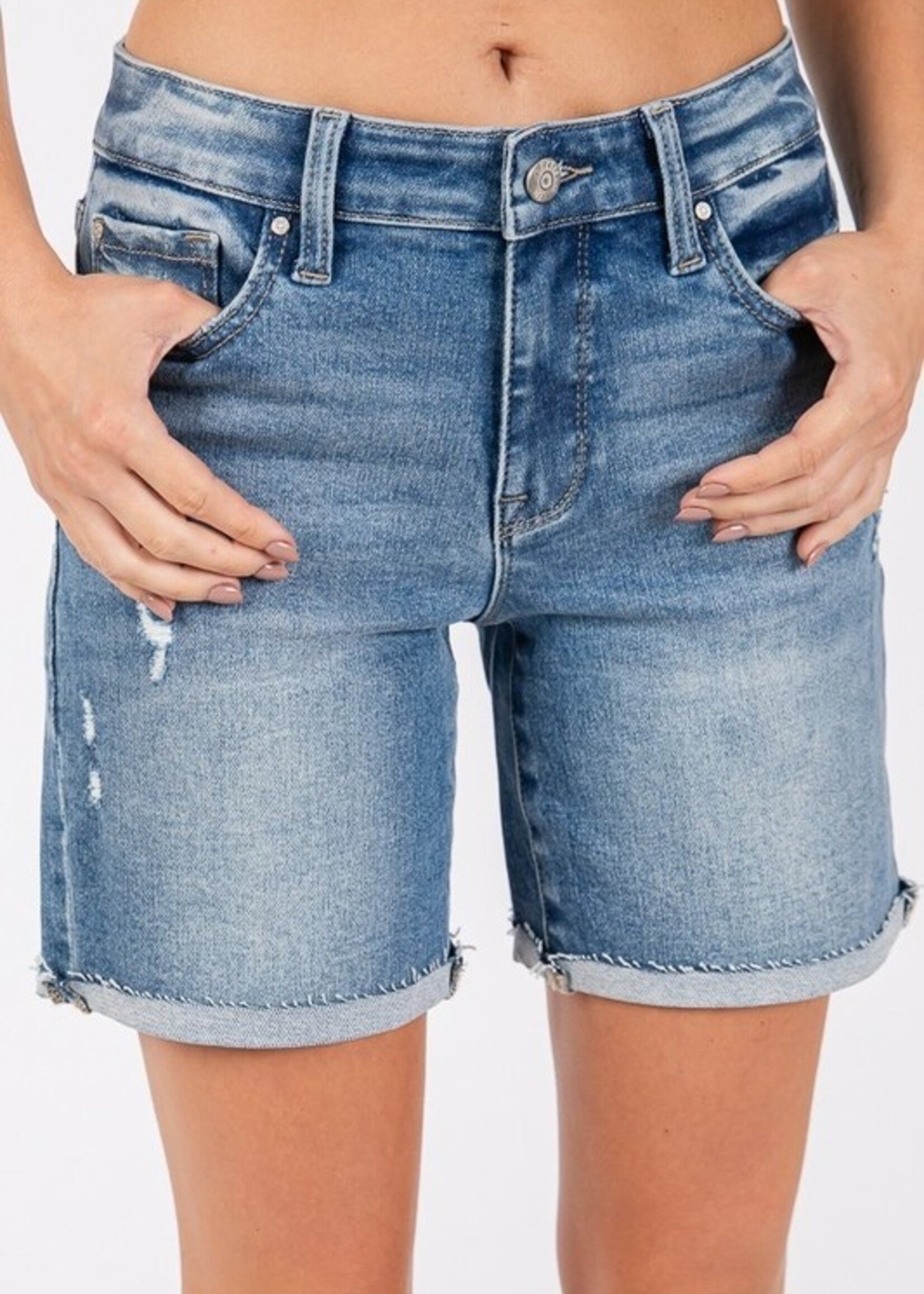 Denim bermuda