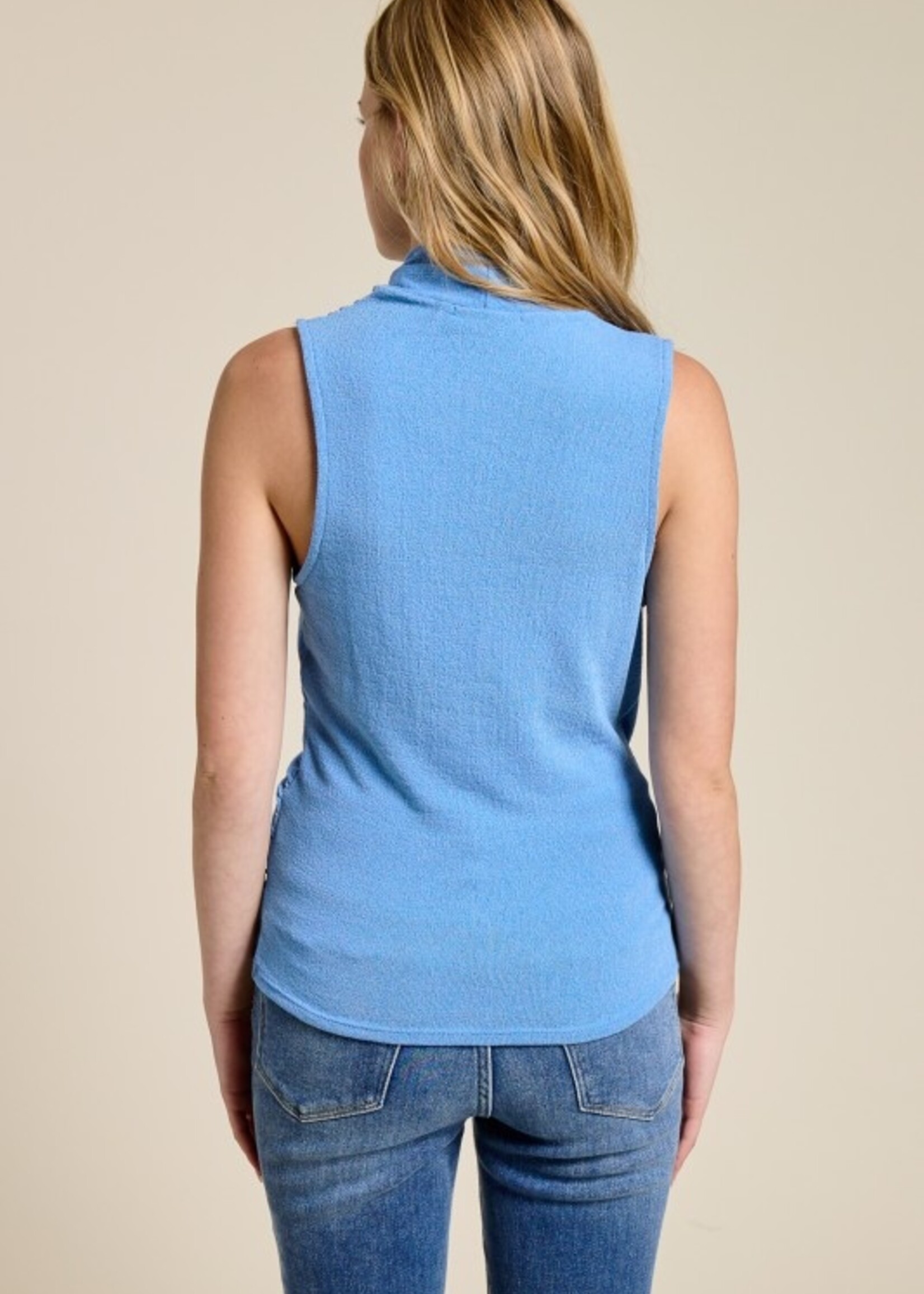 Stretch crepe top +4 colors