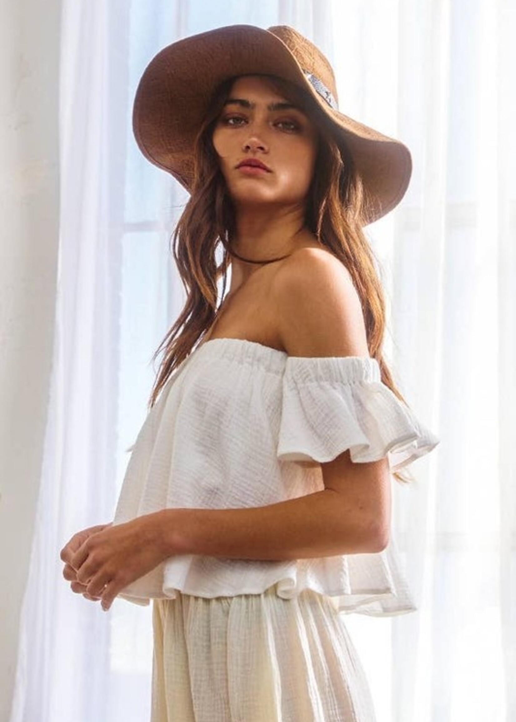 Off the shoulder top