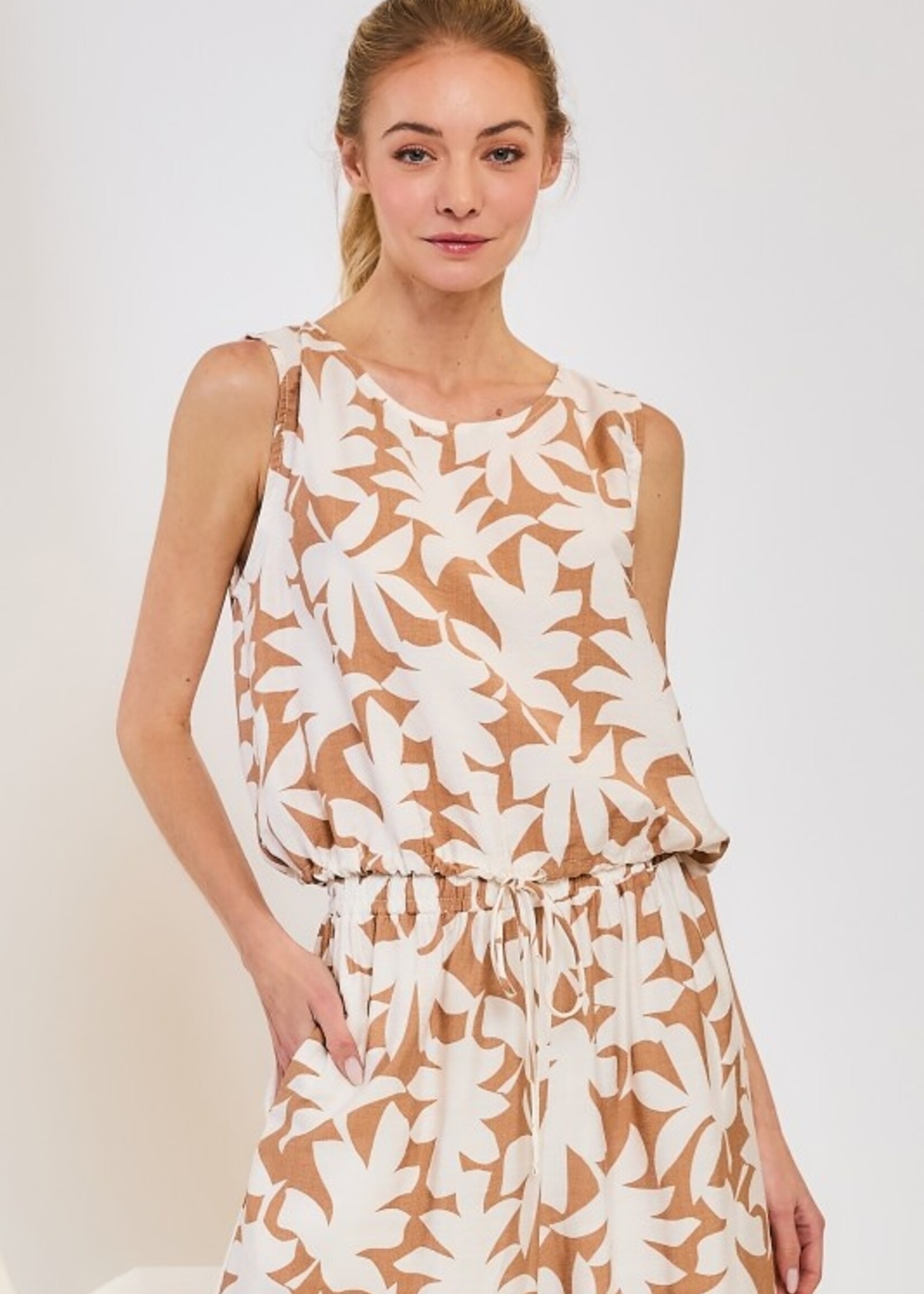 Leaf print top +2 colors