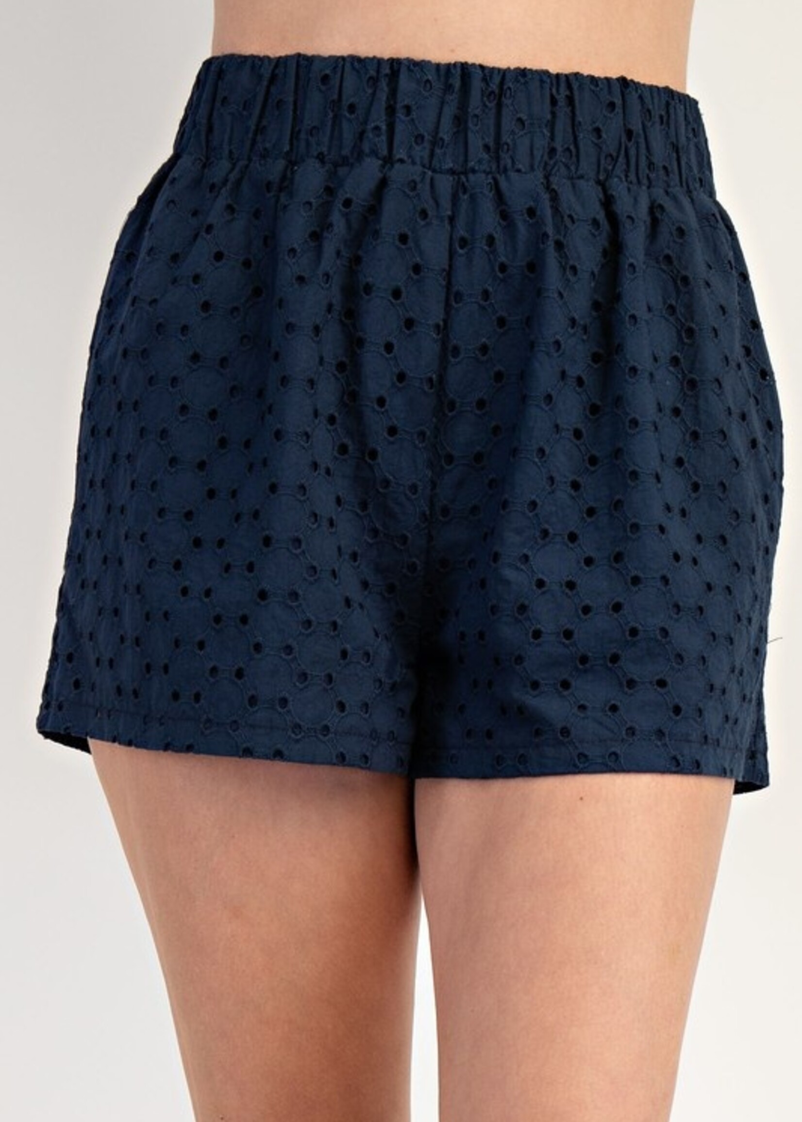 Eyelet shorts