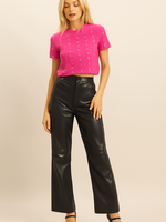 Rhinestone sweater top +3 colors