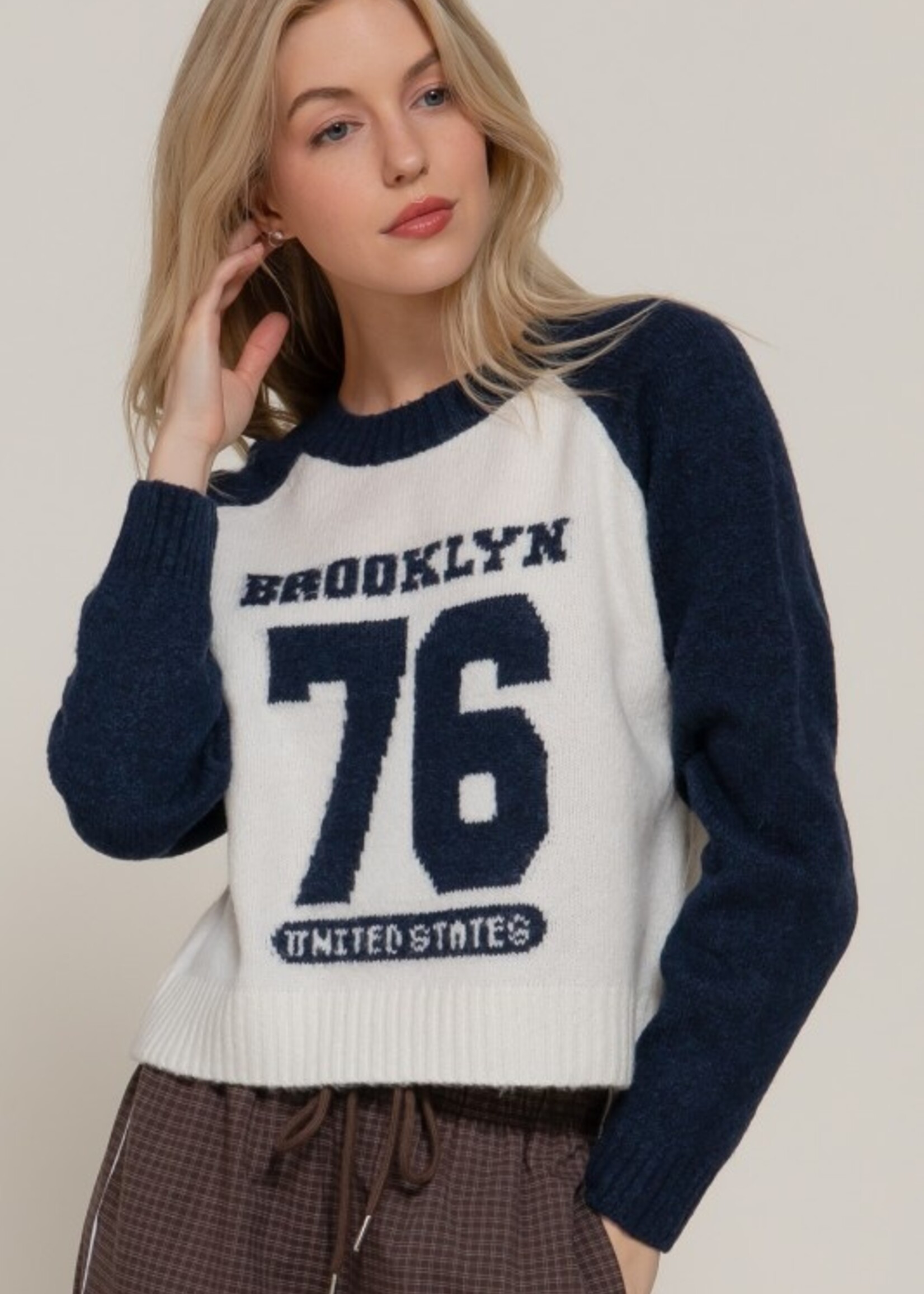 Brooklyn sweater +3 colors