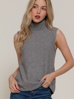 Sleeveless turtle neck +4 colors