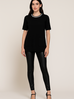 Two pocket embellished top +2 colors