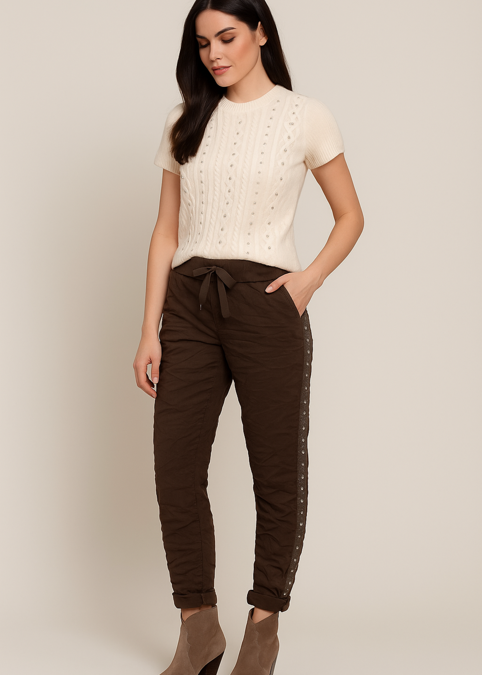 Stud side jogger +2 colors