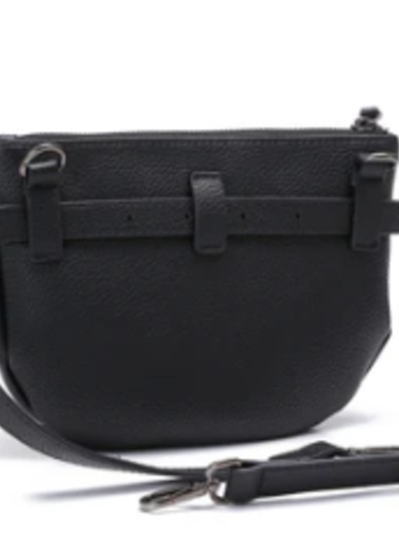 Stripe convertible crossbody