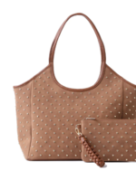 Studded tote