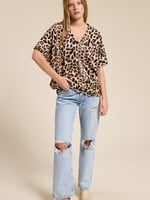 Animal  print top