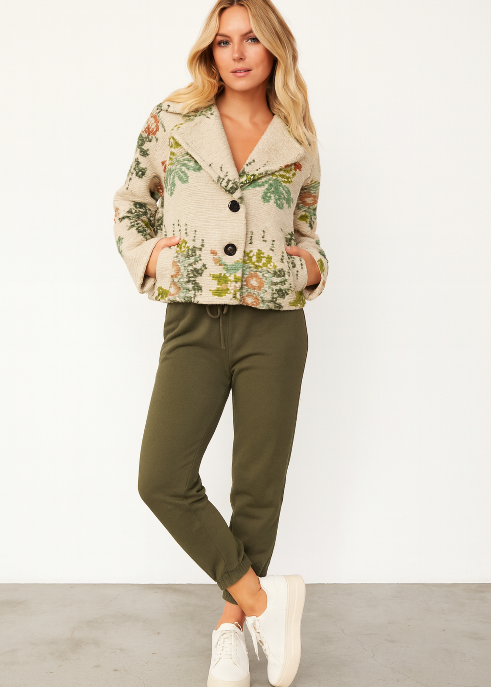 Short print jacket +5 colors