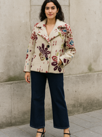 Short print jkt