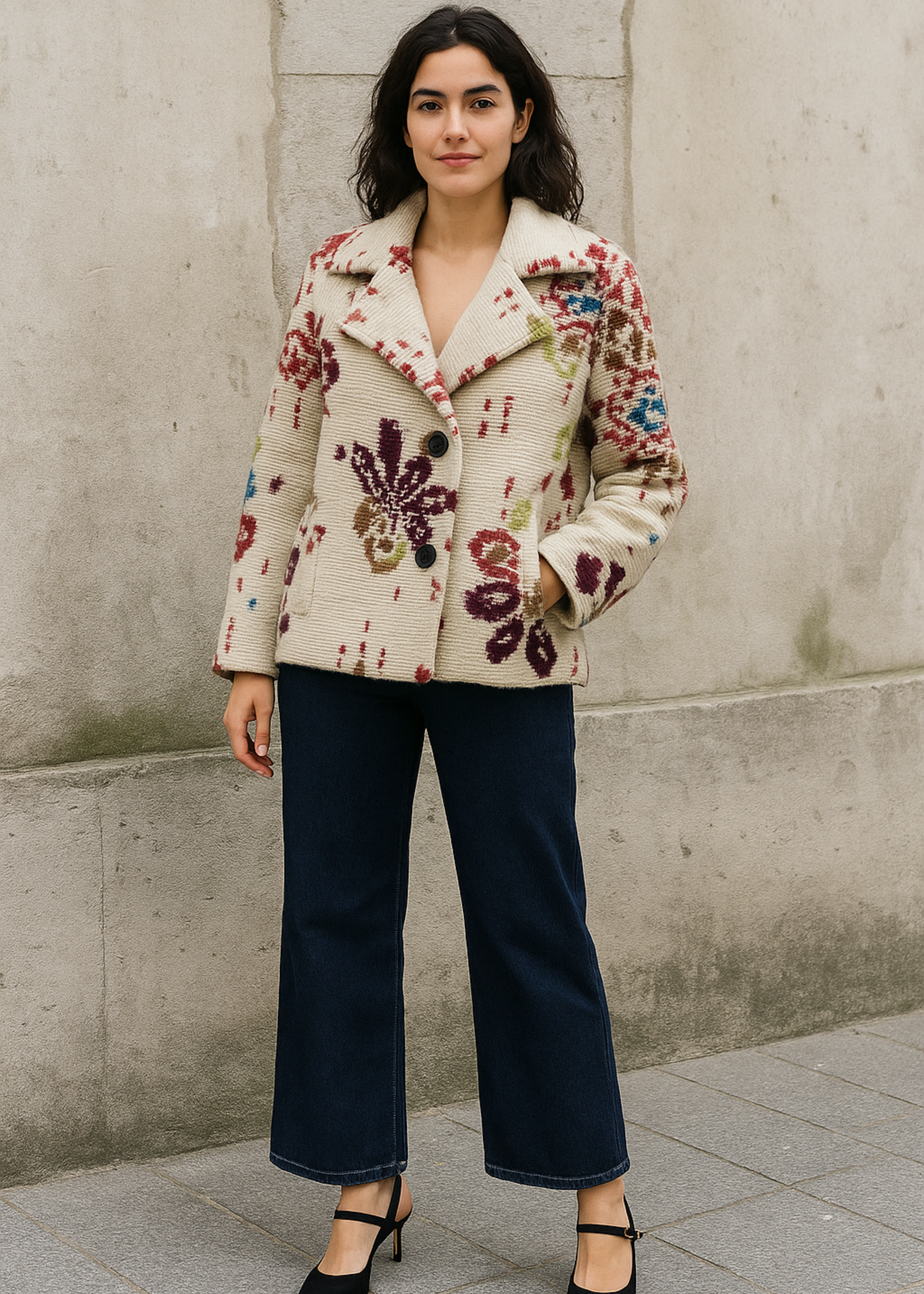 Short print jacket +5 colors