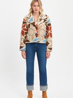 Short print jacket +5 colors