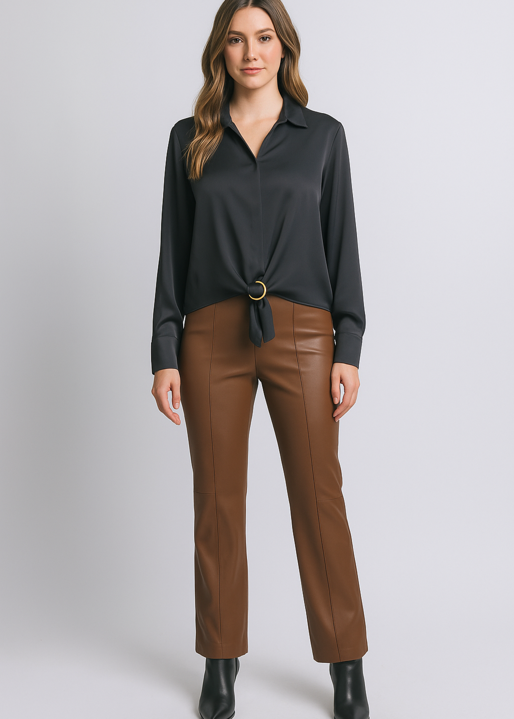 Buckle blouse +3 colors