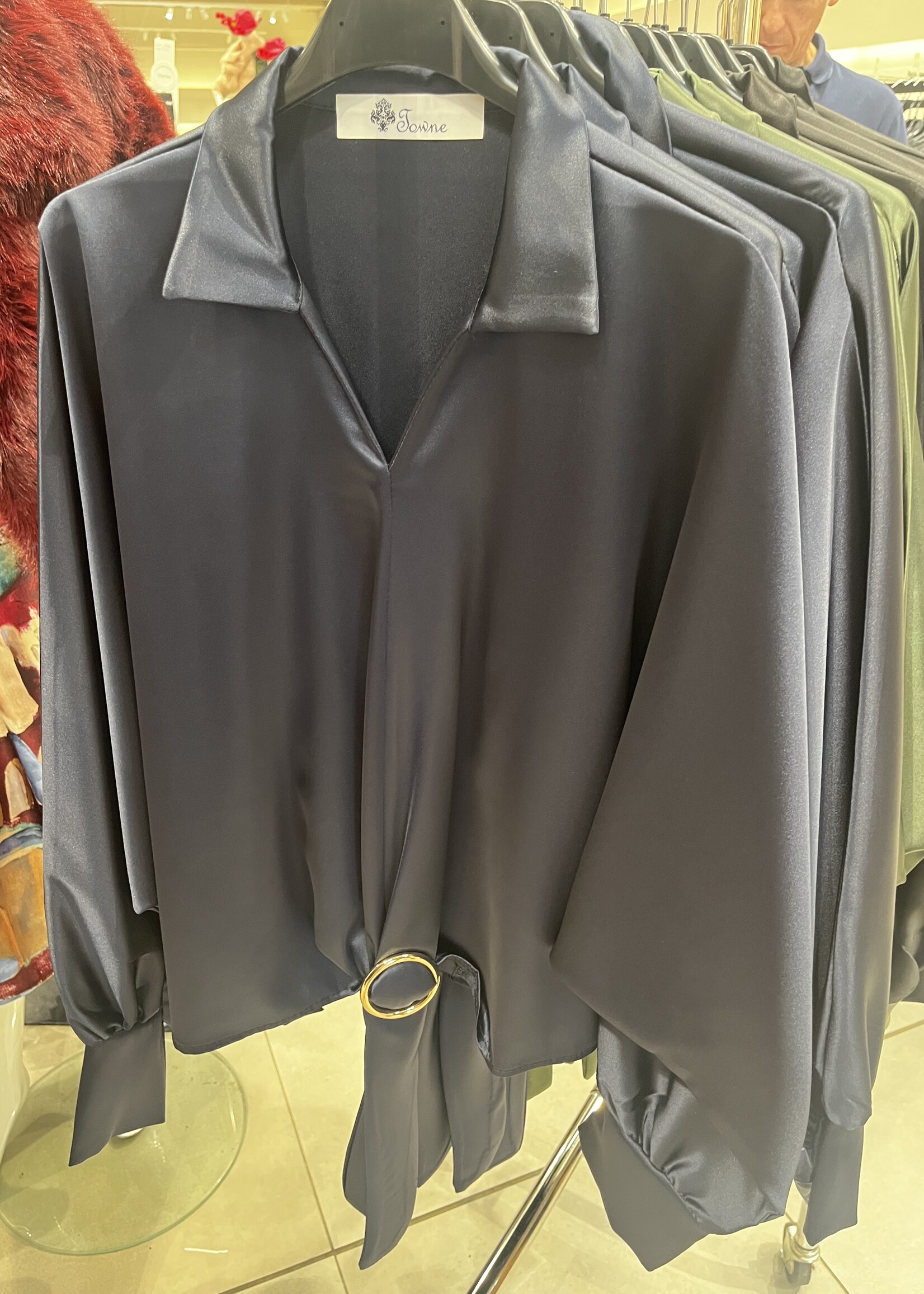 Buckle blouse +3 colors