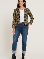 Leopard blazer