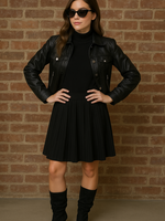 Rib flare skirt +3 colors