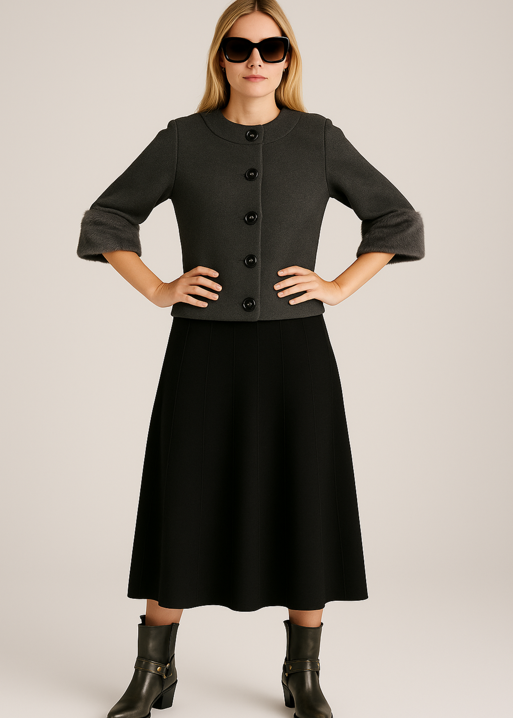 Long knit skirt +3 colors