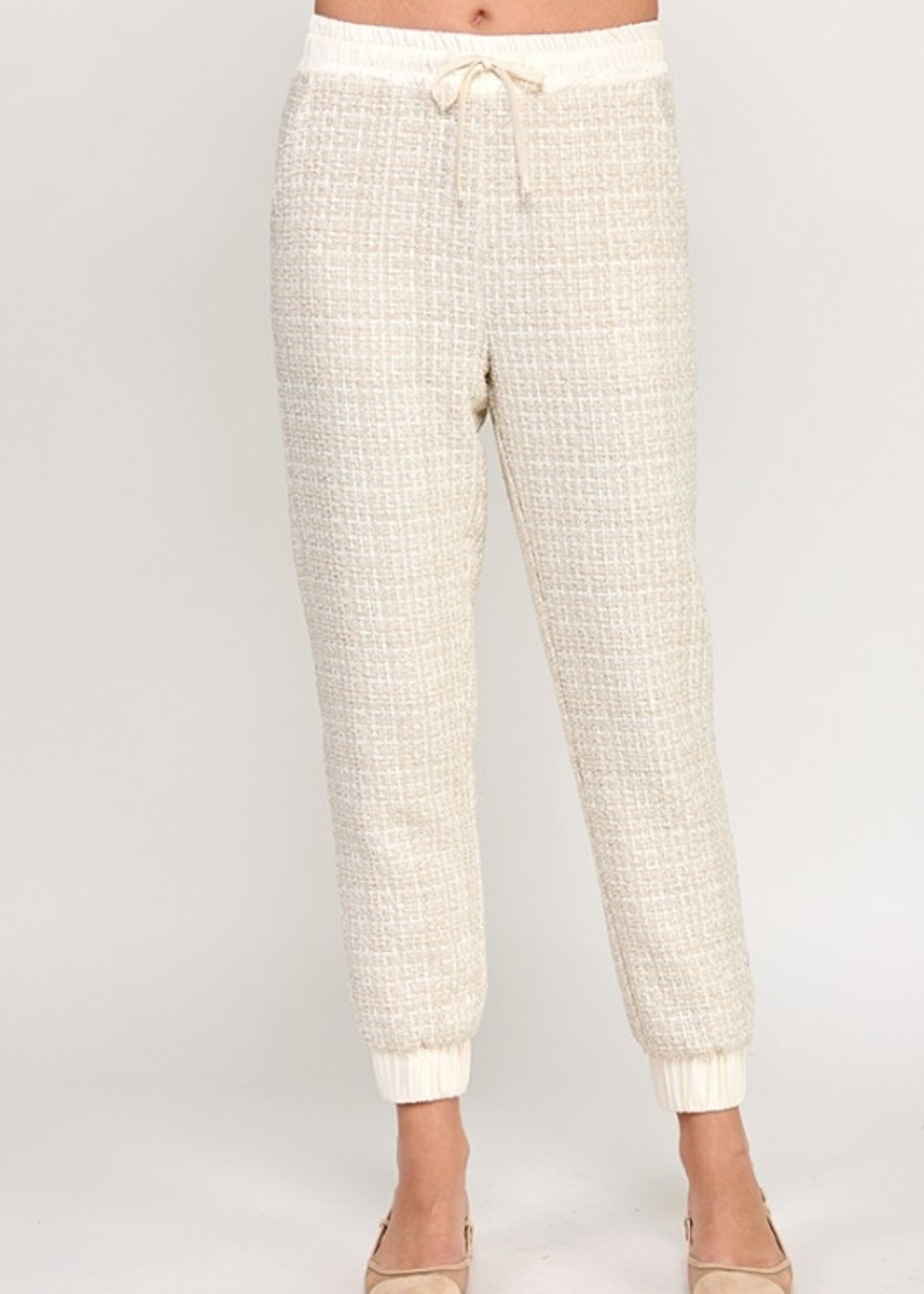 Tweed joggers