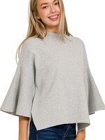 Bell sleeve sweater +4 colors