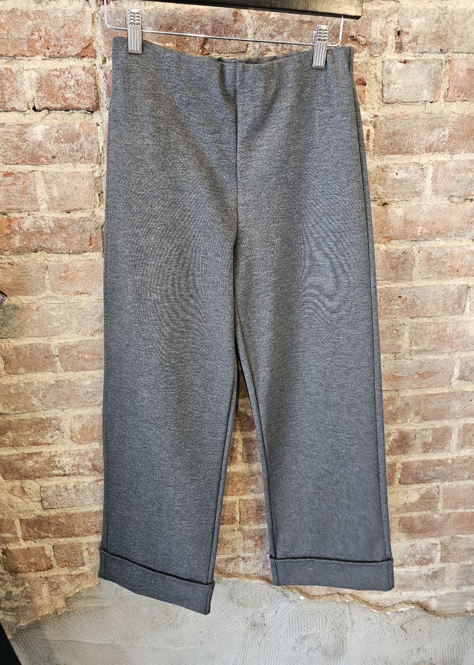 Ponte wide cuff pant +2 colors