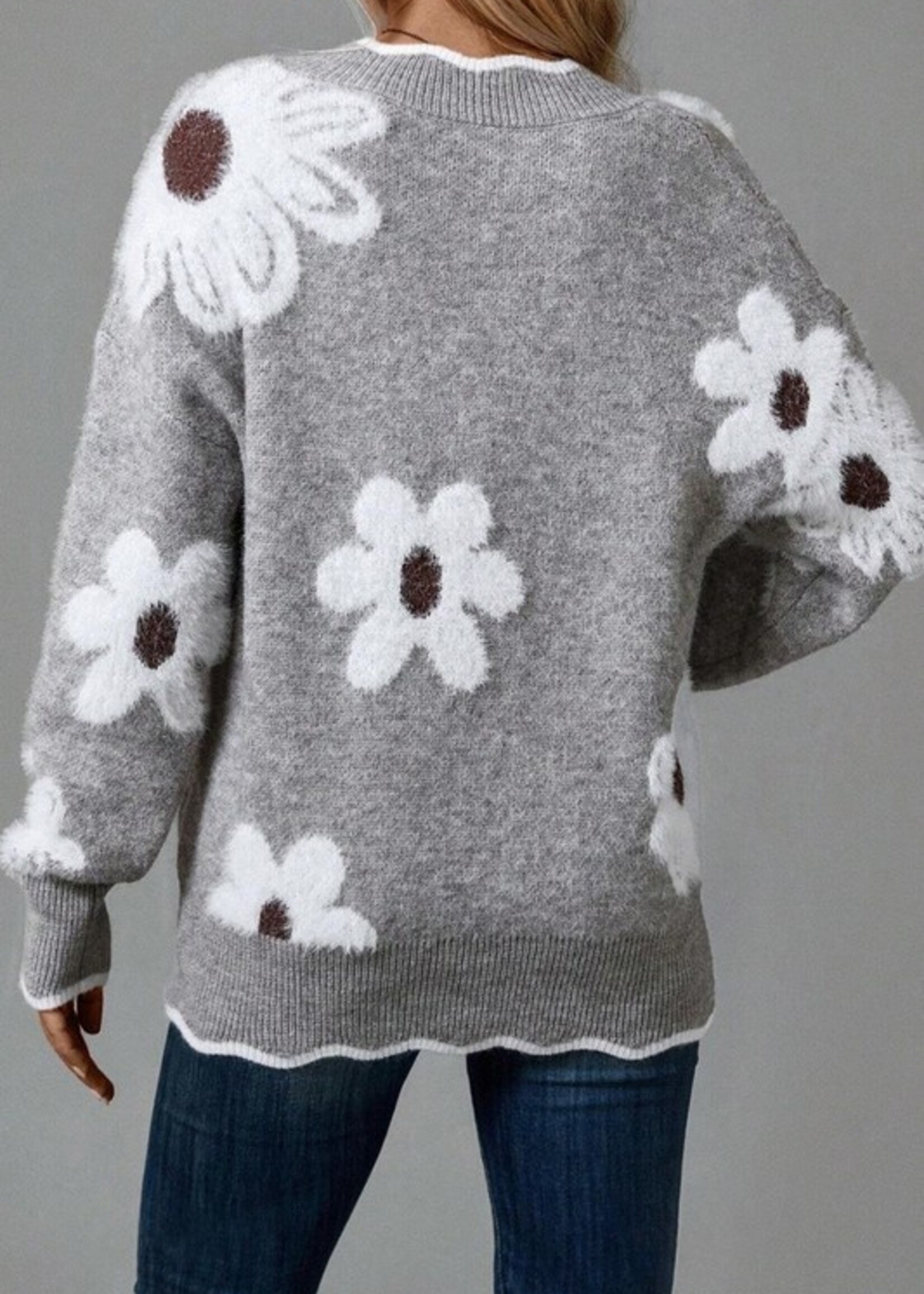 Flower sweater +2 colors