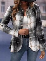 Plaid blazer