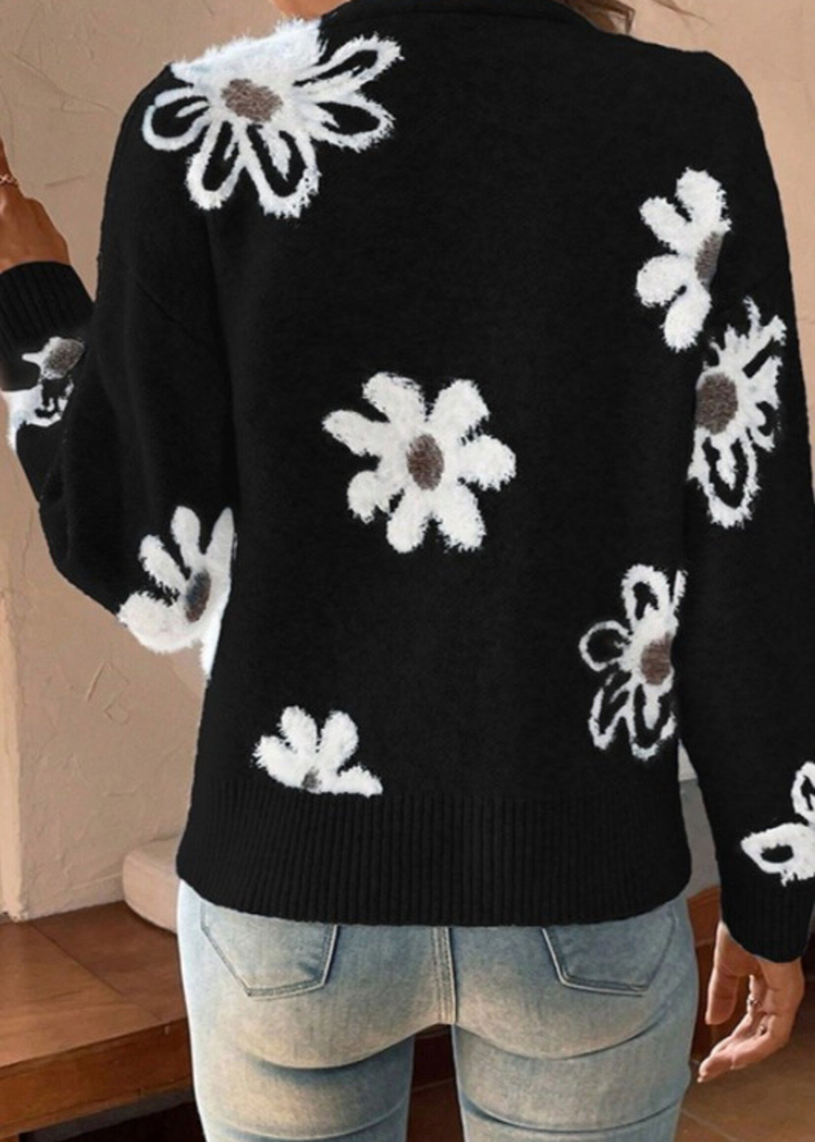 Flower cardigan
