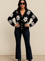 Flower cardigan