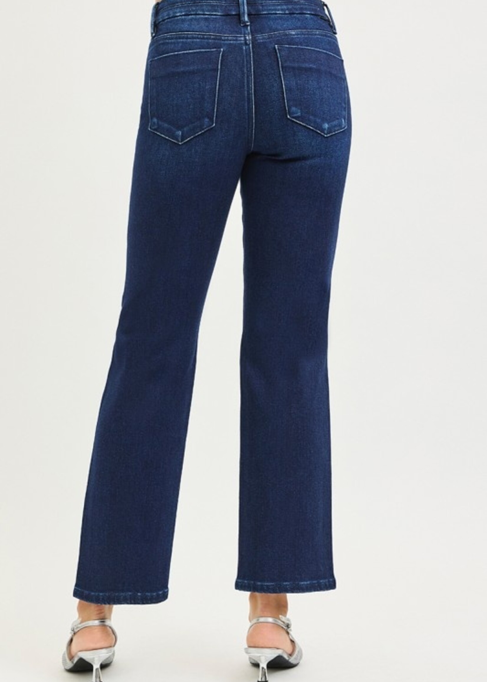 Hi rise straight leg