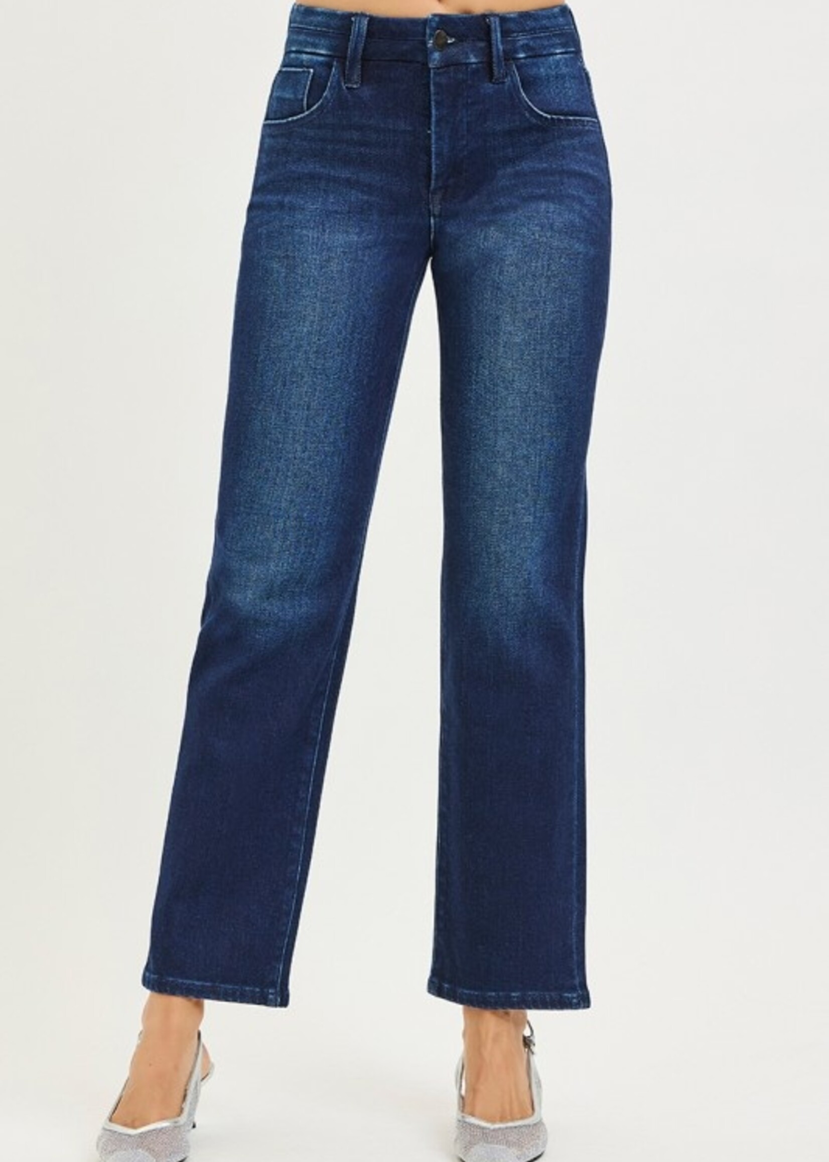 Hi rise straight leg