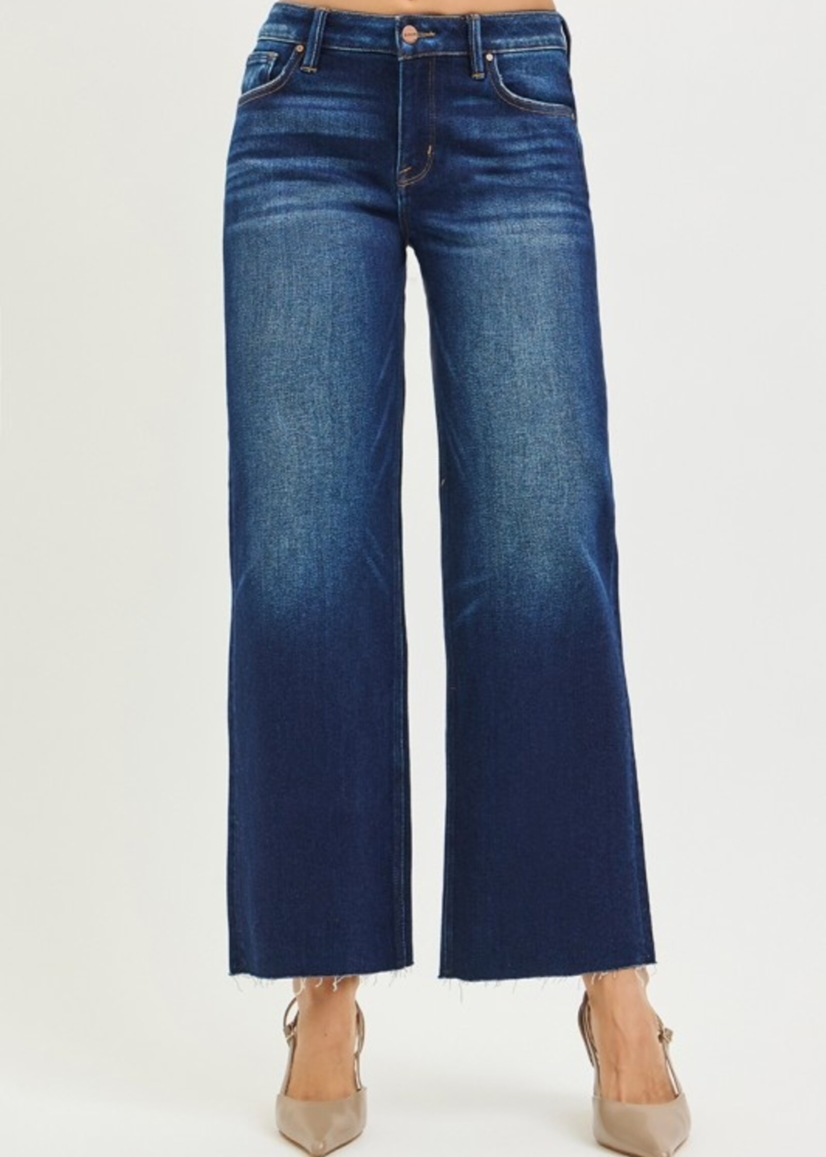 Scissor hem jean