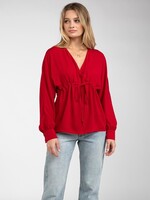 Front tie blouse +4 colors