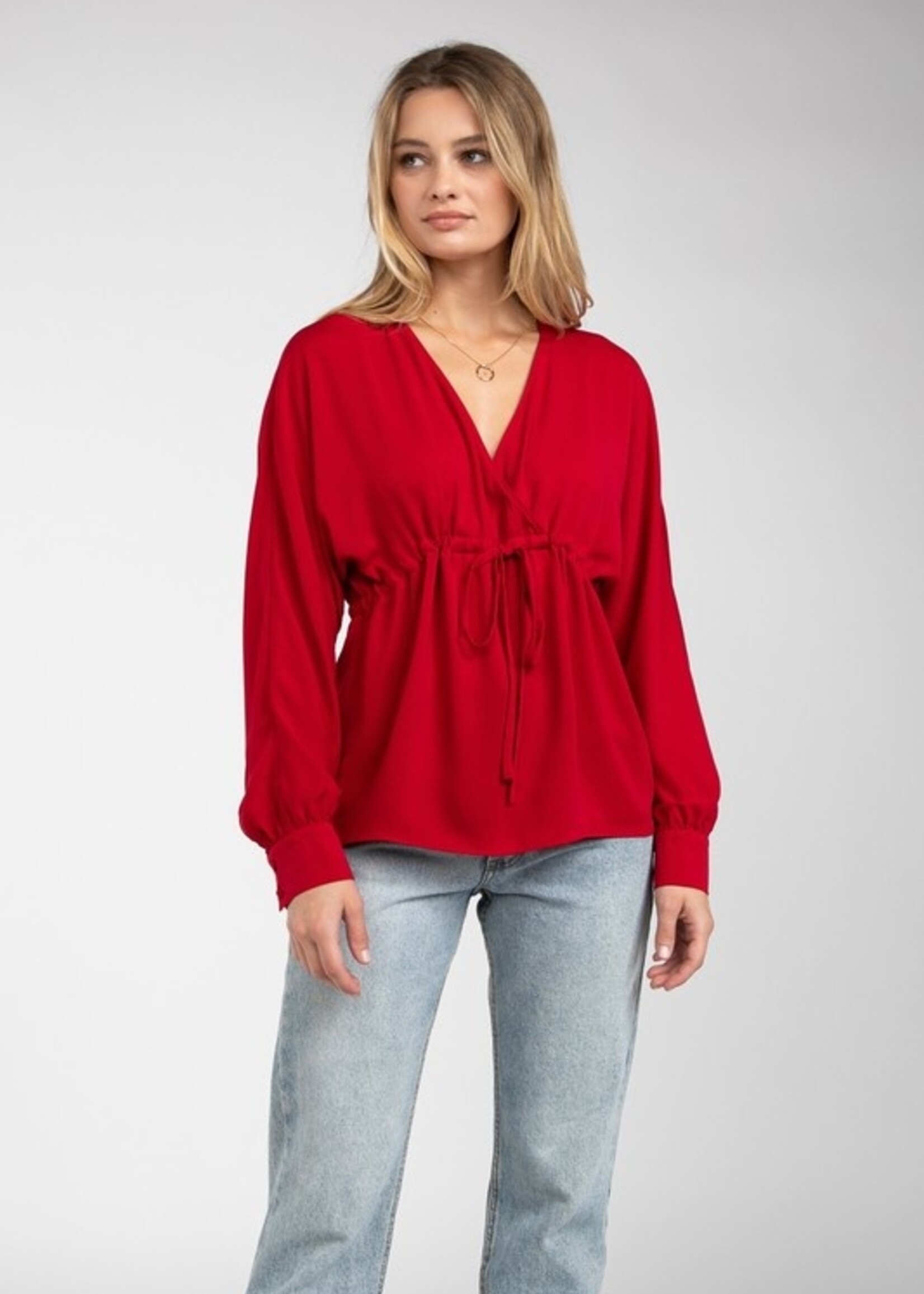 Front tie blouse +4 colors