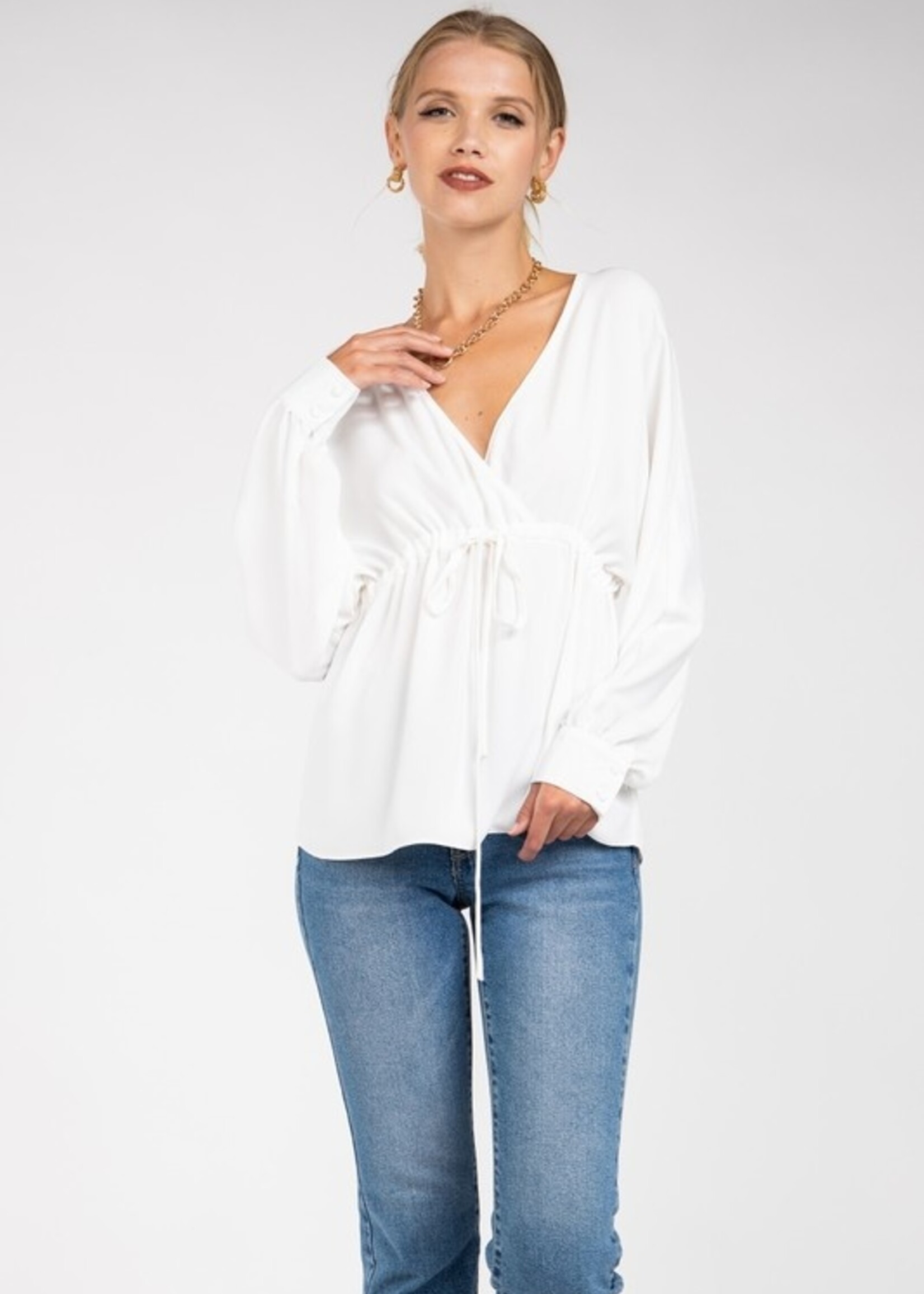 Front tie blouse +4 colors