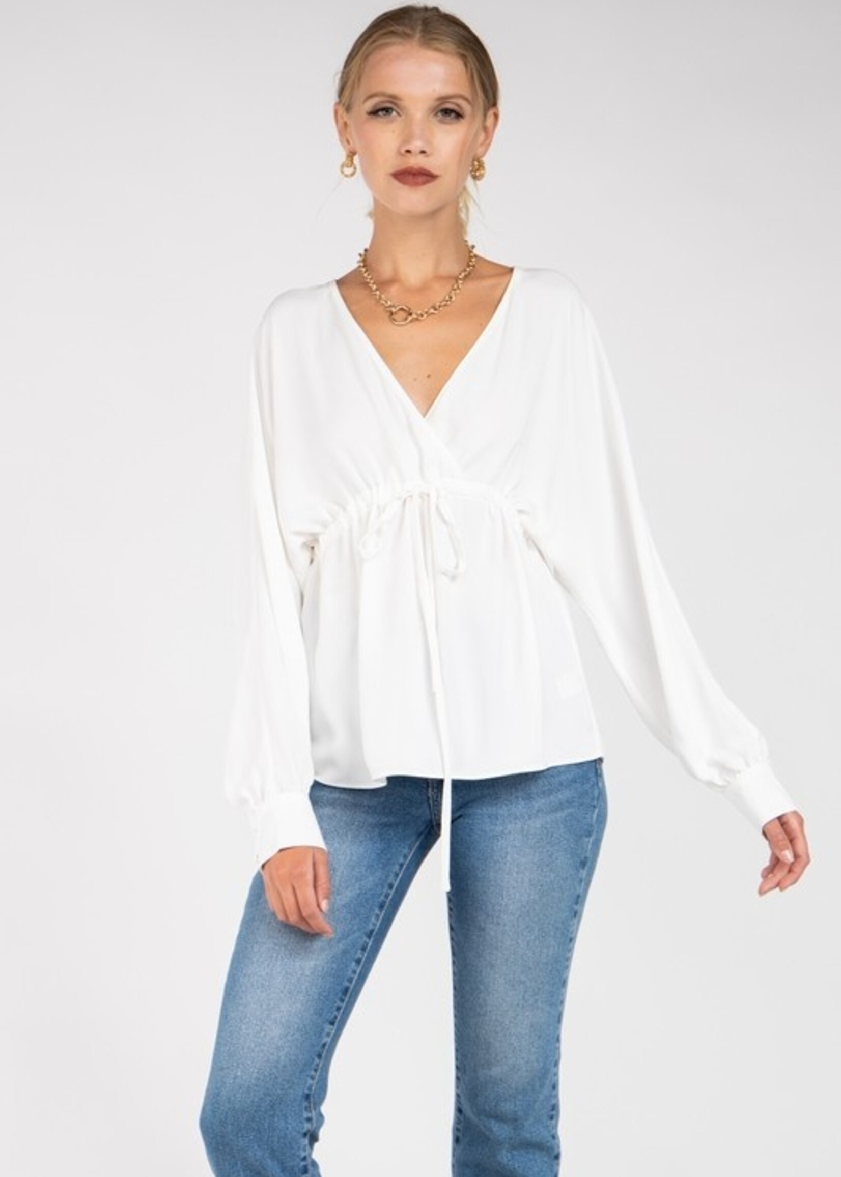 Front tie blouse +4 colors