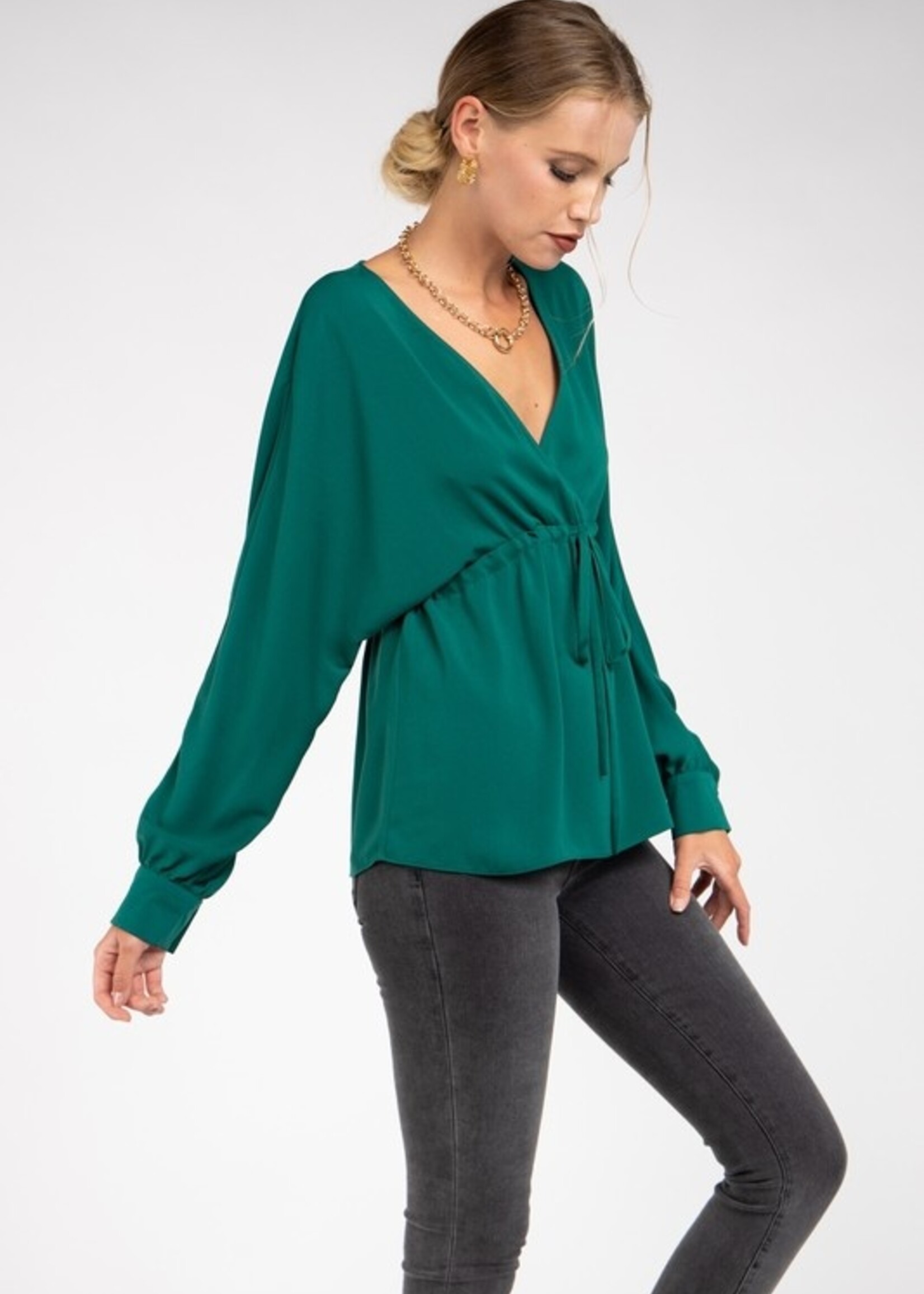 Front tie blouse +4 colors