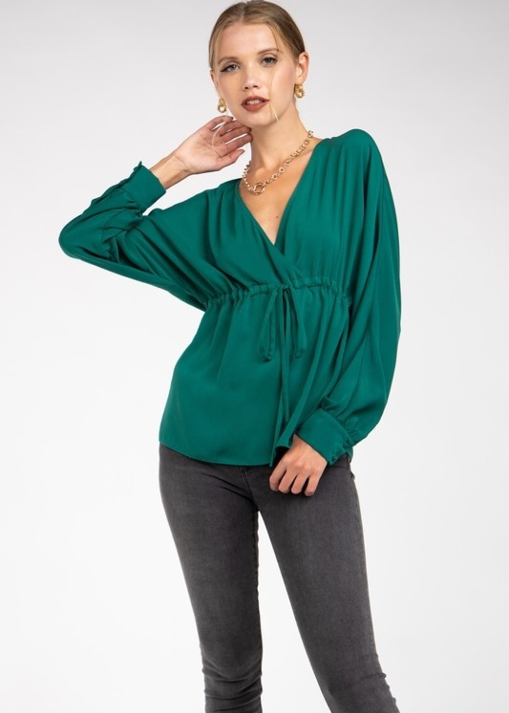 Front tie blouse +4 colors