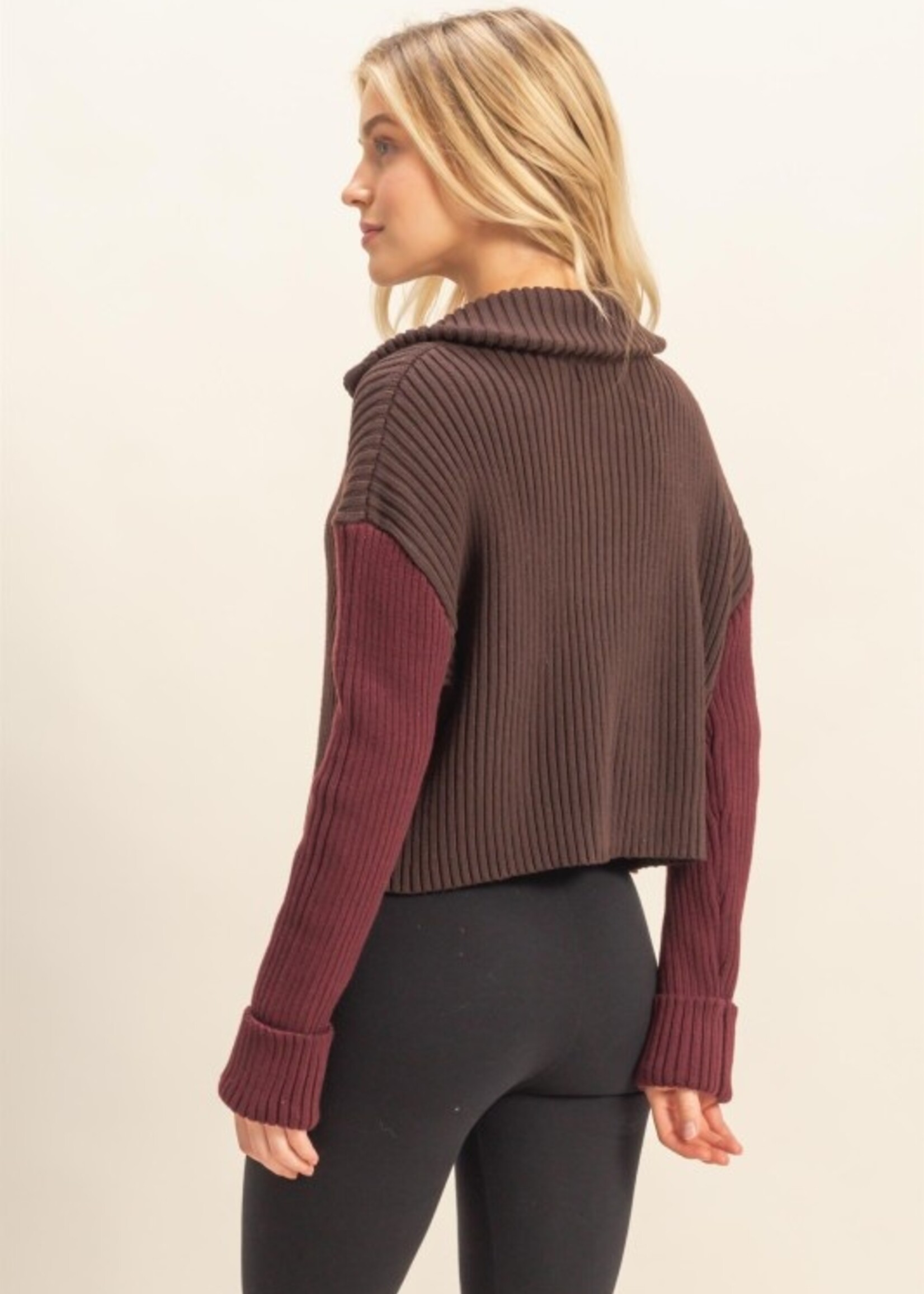 2 tone cardigan +3 colors