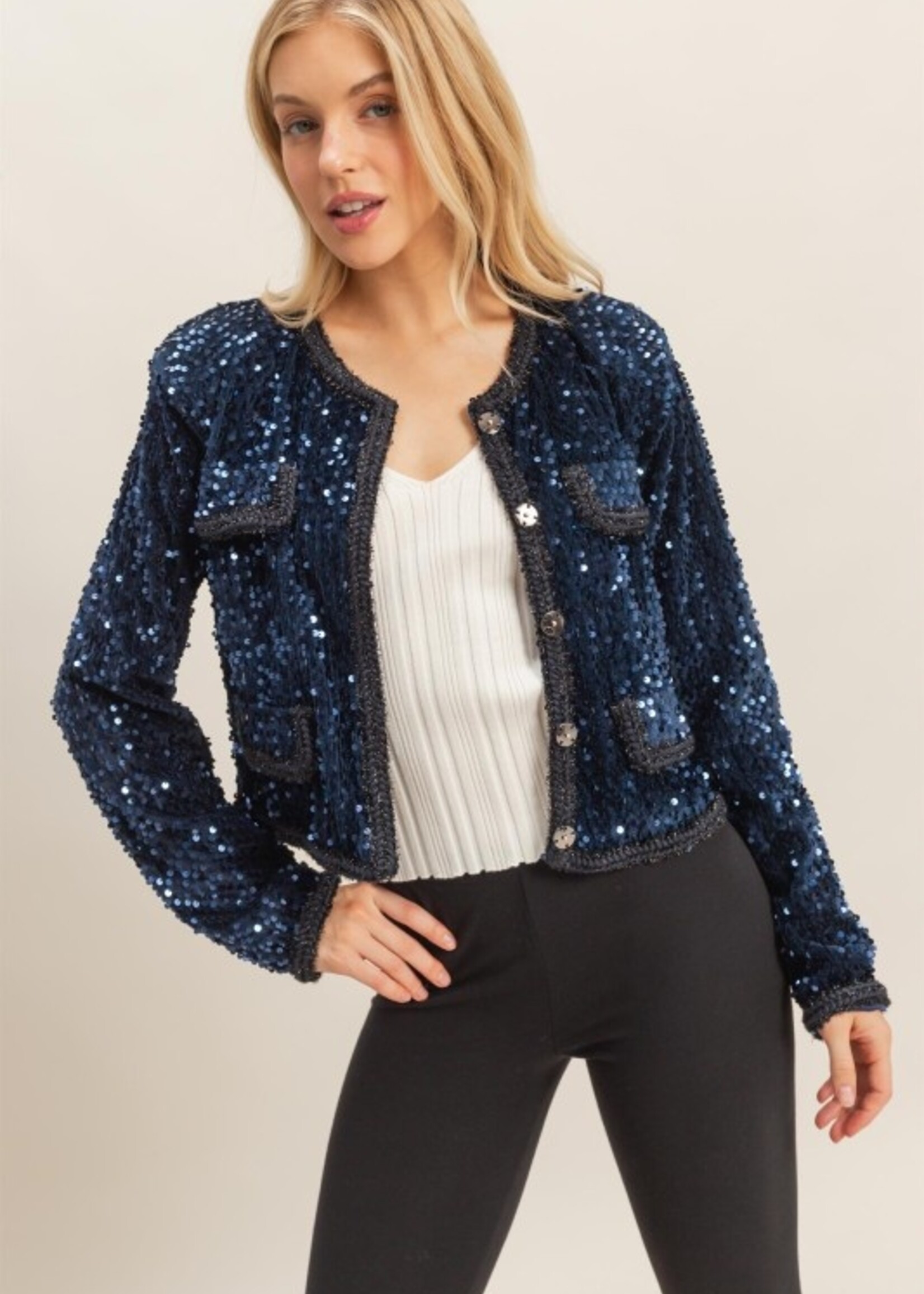 Sequin Jacket +2 colors
