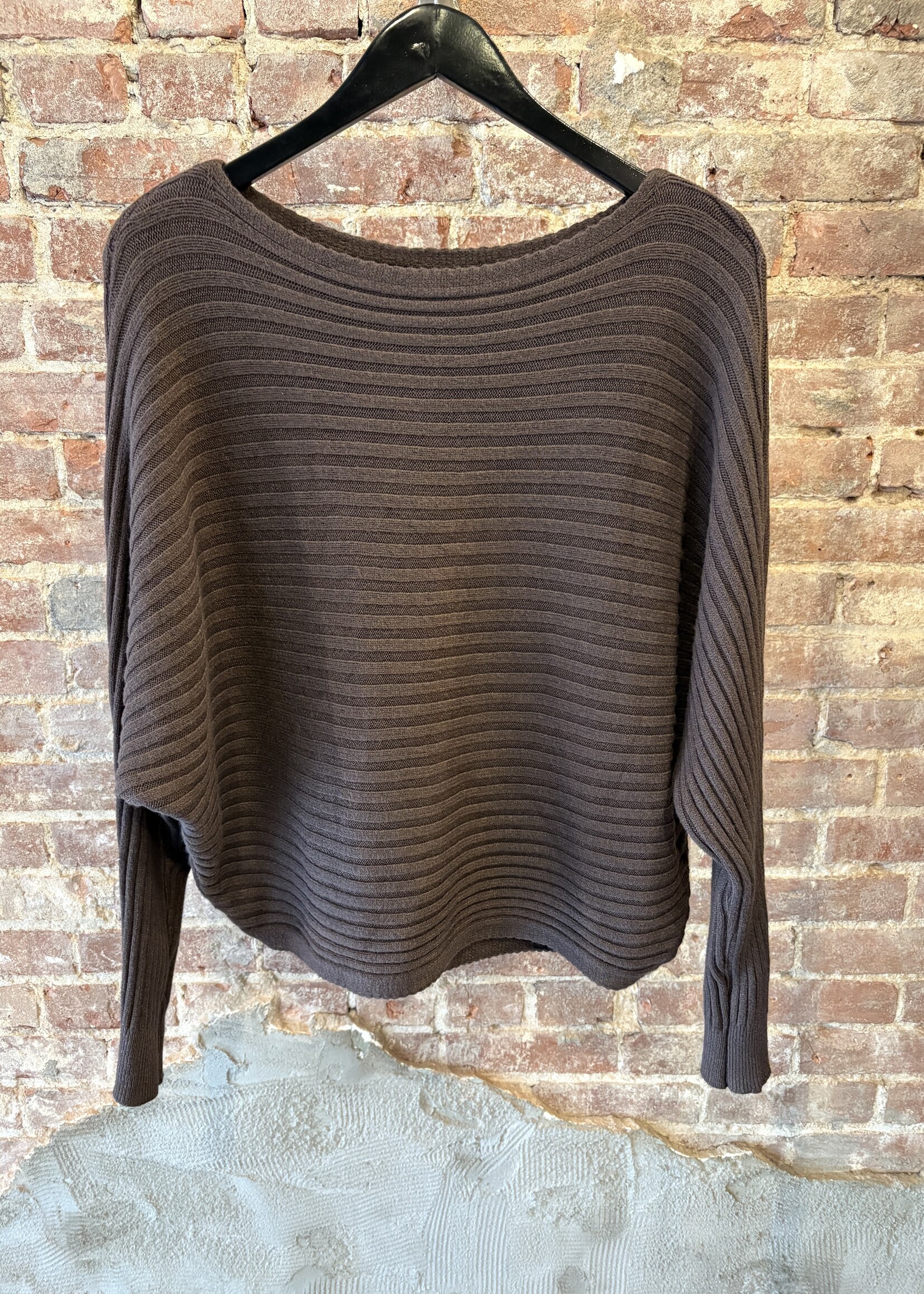 Rib boat neck +4 colors