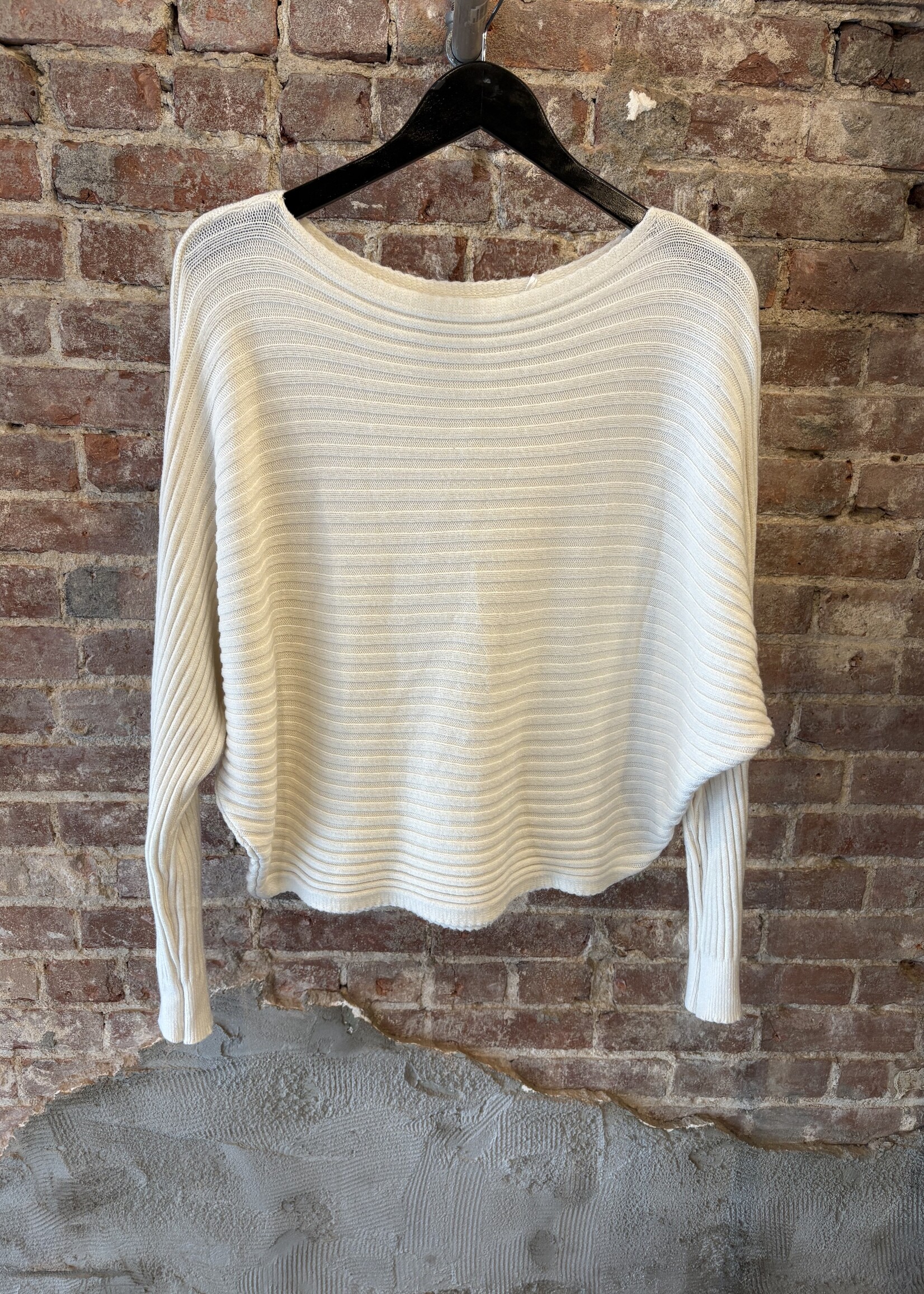 Rib boat neck +4 colors