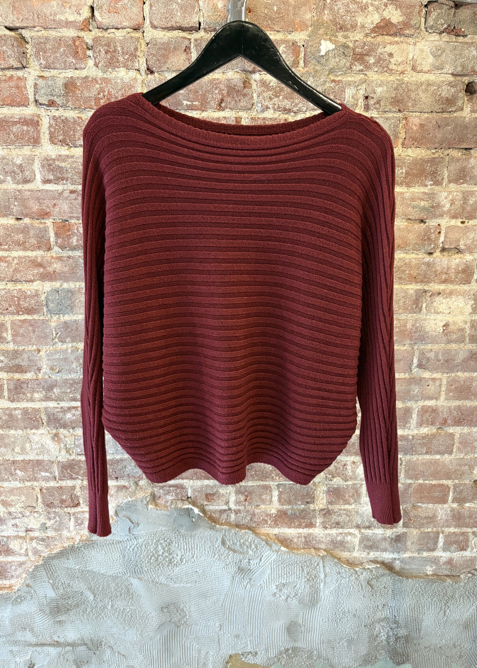 Rib boat neck +4 colors